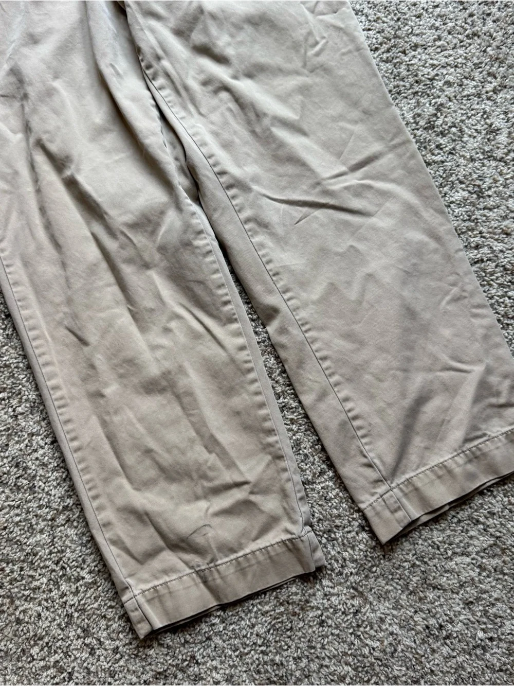 Polo Ralph Lauren Khaki Chino Pants Men’s 32x28 Classic Straight 100% Cotton
